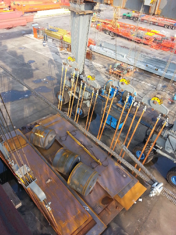 游艇吊安裝門(mén)式起重機(jī)安全監(jiān)控系統(tǒng)現(xiàn)場(chǎng)圖五